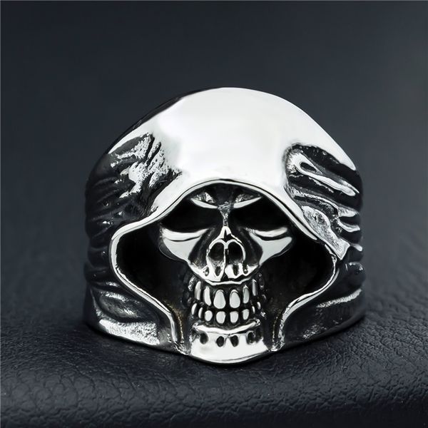 fashion men skeleton guy punk style retro grim reaper skull rings 316l biker delivery drop shipping size 6-15, Silver
fashion men skeleton guy punk style retro grim reaper skull rings 316l biker delivery drop shipping size 6-15, Silver
