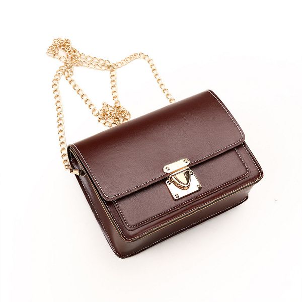 new fashion women shoulder messenger bags casual ladies handbags chain metal lock small square bag trend female bag
new fashion women shoulder messenger bags casual ladies handbags chain metal lock small square bag trend female bag