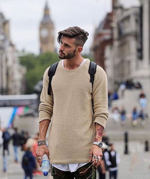 men's sweaters spring autumn fashion o-neck casual slim fit knitwear long sleeve men clothing knitted pullover, White;black
men's sweaters spring autumn fashion o-neck casual slim fit knitwear long sleeve men clothing knitted pullover, White;black