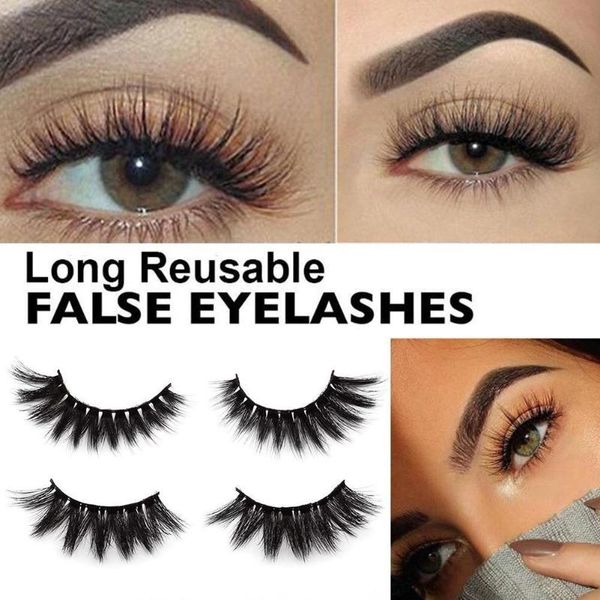 false eyelashes 1 pair 3d mink fiber fake lashes natural extension tools makeup beauty long thick curling c9o7
false eyelashes 1 pair 3d mink fiber fake lashes natural extension tools makeup beauty long thick curling c9o7