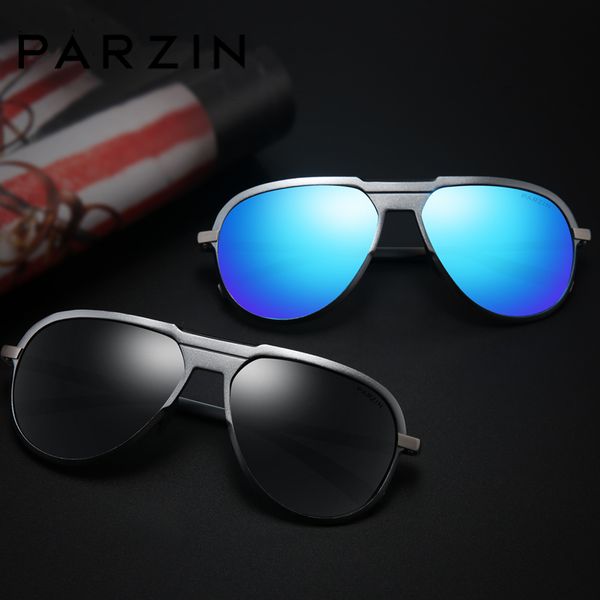 men parzin brand polarized sunglasses classical driving glasses shield anti uv400 pilot retro lens light metal frame 8133 ch01, Blue
men parzin brand polarized sunglasses classical driving glasses shield anti uv400 pilot retro lens light metal frame 8133 ch01, Blue