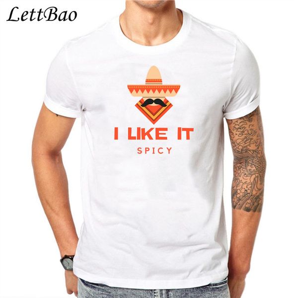 lettbao i like it spicy funny t-shirts men t shirts fashion brand tshirt men funny print breathable o-neck t shirt men cotton
lettbao i like it spicy funny t-shirts men t shirts fashion brand tshirt men funny print breathable o-neck t shirt men cotton