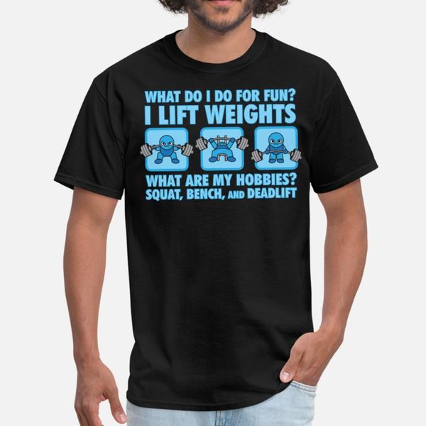 хобби приседания, жим лежа, становая тяга kawaii t shirt мужчины печать с коротким рукавом s-xxxl fit сумасшедший юмор весна письма рубашку
хобби приседания, жим лежа, становая тяга kawaii t shirt мужчины печать с коротким рукавом s-xxxl fit сумасшедший юмор весна письма рубашку