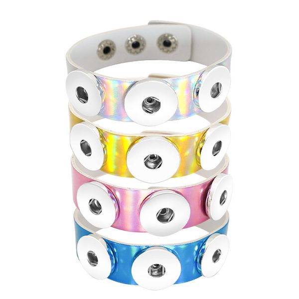 fashion trendy new reflective colorful leather snap bracelets 22cm fit 18mm snap buttons diy jewelry wholesale se0202, Red;blue
fashion trendy new reflective colorful leather snap bracelets 22cm fit 18mm snap buttons diy jewelry wholesale se0202, Red;blue