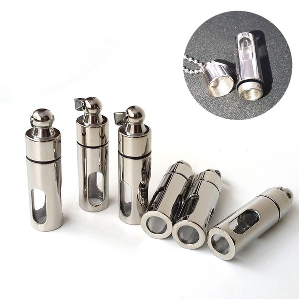 men glass cylinder pendant necklace stainless steel aromatherapy essential oil perfume women silver necklaces mens hip hop jewelry necklace
men glass cylinder pendant necklace stainless steel aromatherapy essential oil perfume women silver necklaces mens hip hop jewelry necklace