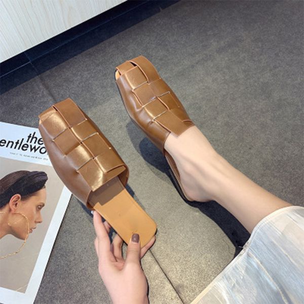 summer woman slippers heels mules women comfortable slip ladies low fashion beach pu leather footwear on shoes 2020 female, Black
summer woman slippers heels mules women comfortable slip ladies low fashion beach pu leather footwear on shoes 2020 female, Black