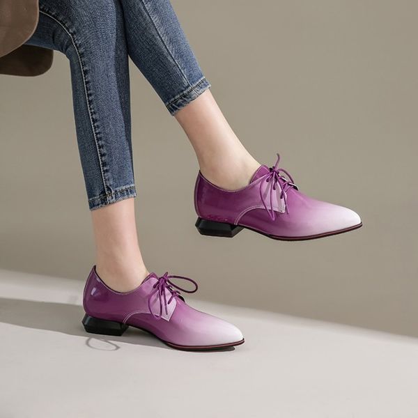 2020 new plus size 33- 50 office fashion gradients pumps lace-up low heels dress pumps women patent leather shoes woman maziao, Black 
2020 new plus size 33- 50 office fashion gradients pumps lace-up low heels dress pumps women patent leather shoes woman maziao, Black