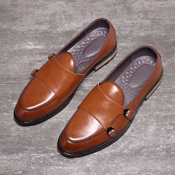 dress shoes autumn men leather luxury men's business oxfords classic gentleman, Black
dress shoes autumn men leather luxury men's business oxfords classic gentleman, Black