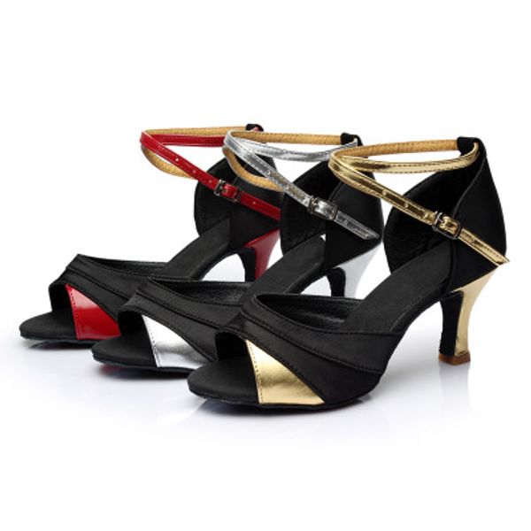 new bling women sandals low high heels 5-7cm professional ballroom latin dance shoes ladies tango soft girls shoes female pumps, Black
new bling women sandals low high heels 5-7cm professional ballroom latin dance shoes ladies tango soft girls shoes female pumps, Black