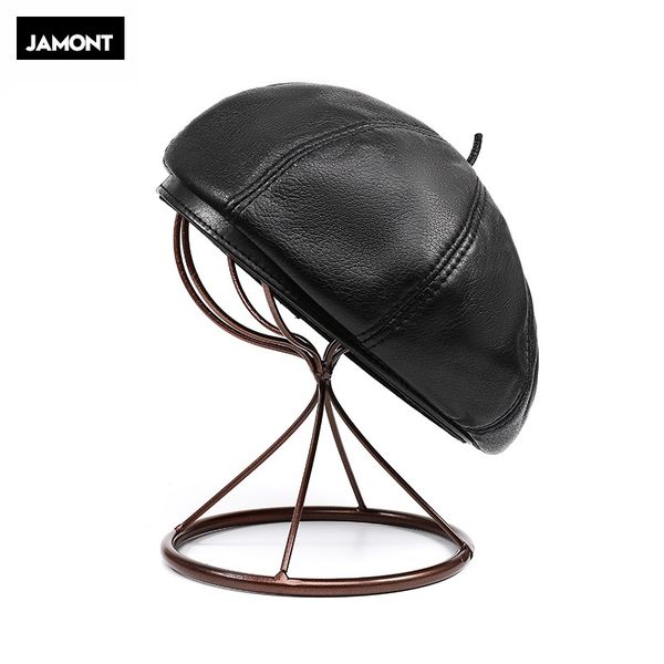 berets jamont women genuine leather beret cap hat 2021 brand men real sheep sboy caps hats, Blue;gray
berets jamont women genuine leather beret cap hat 2021 brand men real sheep sboy caps hats, Blue;gray