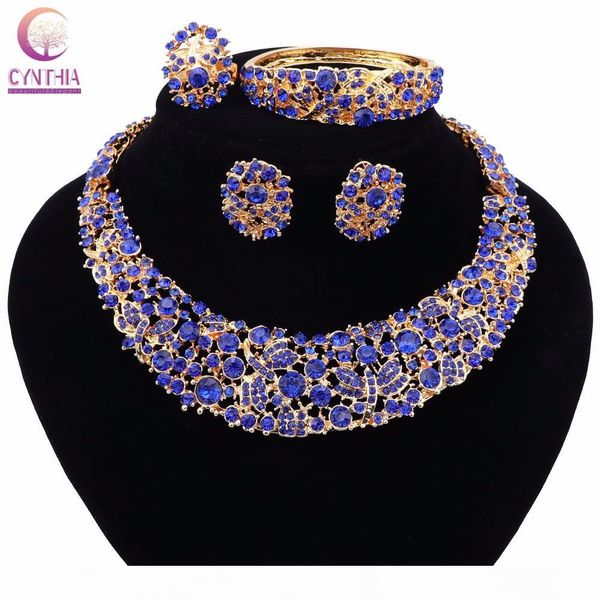 african beads collares jewelry sets for women new accessories wedding bridal statement crystal necklace earrings ring bangle set, Black
african beads collares jewelry sets for women new accessories wedding bridal statement crystal necklace earrings ring bangle set, Black