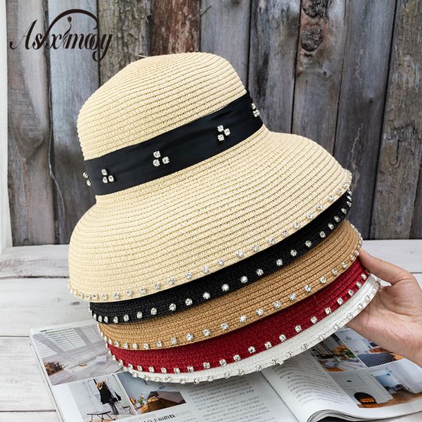 summer beach sun hat for women elegant straw hat chapeau paille ladies panama femme straw travel caps fashion 2020 gorras, Blue;gray
summer beach sun hat for women elegant straw hat chapeau paille ladies panama femme straw travel caps fashion 2020 gorras, Blue;gray