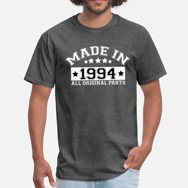 made in 1994 all original parts t shirt men create 100% cotton o-neck basic solid famous funny spring leisure shirt
made in 1994 all original parts t shirt men create 100% cotton o-neck basic solid famous funny spring leisure shirt