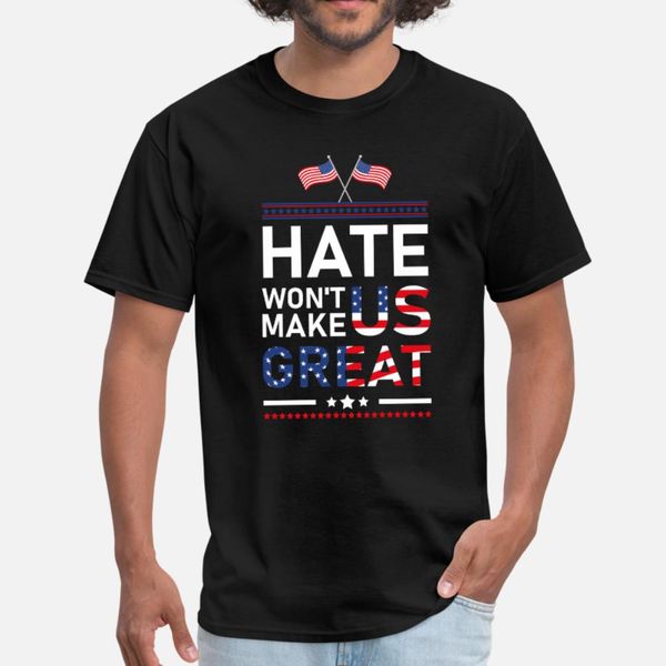 hate won't make us great flag america t shirt men cute cotton s-xxxl male cute basic summer style formal shirt
hate won't make us great flag america t shirt men cute cotton s-xxxl male cute basic summer style formal shirt