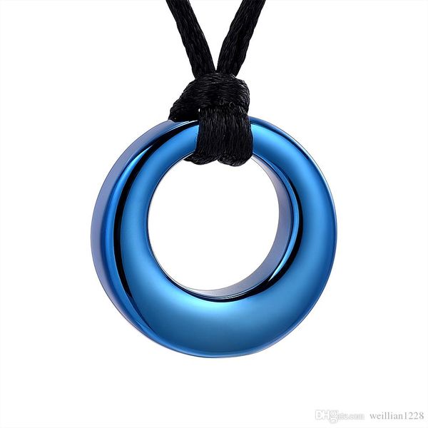 l010022 blue color plated circle of life never fade stainless steel cremation jewelry men women ashes holder necklace, Silver
l010022 blue color plated circle of life never fade stainless steel cremation jewelry men women ashes holder necklace, Silver