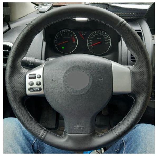 black pu artificial leather car steering wheel covers for tiida 2004-2010 sylphy 2006-2011 versa 2007-2011
black pu artificial leather car steering wheel covers for tiida 2004-2010 sylphy 2006-2011 versa 2007-2011