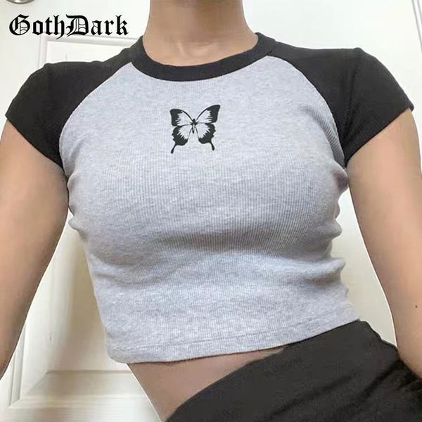 goth dark bodycon crop tees for women summer butterfly print grey harajuku e-girl graphic korean t-shirts 2020 hot, White
goth dark bodycon crop tees for women summer butterfly print grey harajuku e-girl graphic korean t-shirts 2020 hot, White