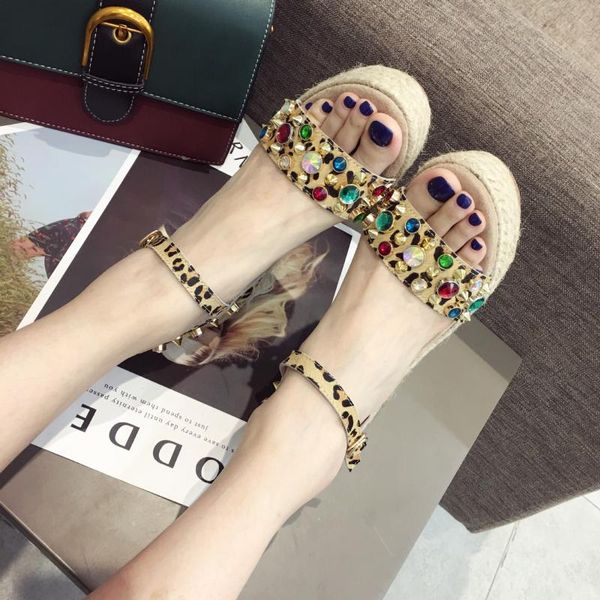 bohemian wedge sandals fashion rhinestone thick bottom cake bottom 2020 summer new high heel women's shoes, Black
bohemian wedge sandals fashion rhinestone thick bottom cake bottom 2020 summer new high heel women's shoes, Black