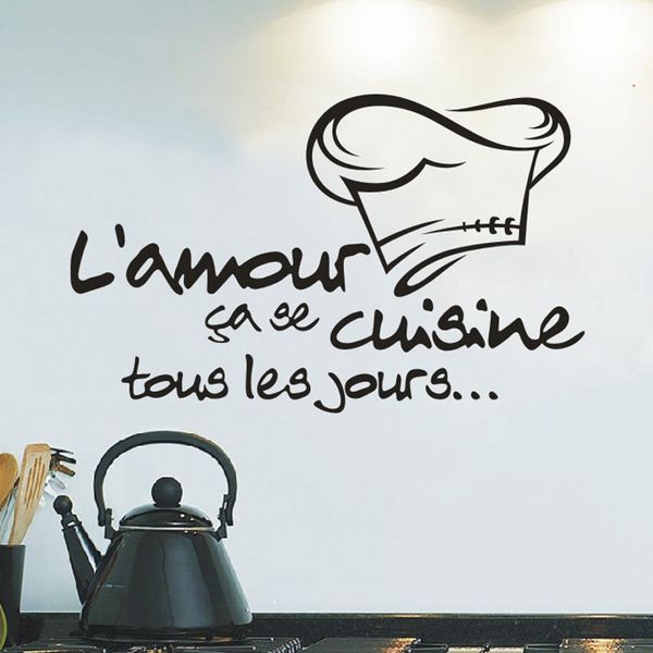 cuisine stickers french wall stickers home decor wall decals for kitchen home decoration decal sticker decor poster d103
cuisine stickers french wall stickers home decor wall decals for kitchen home decoration decal sticker decor poster d103