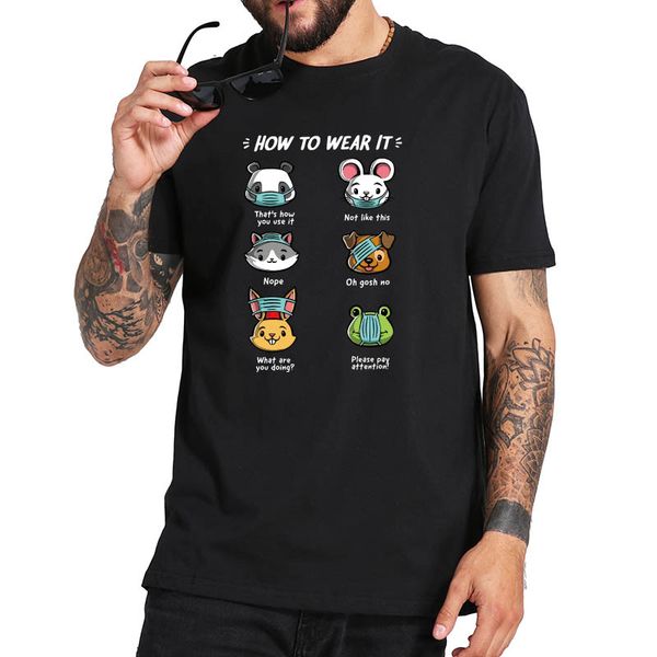 how to wear a mask t shirt funny cut animal tshirt short sleeved 100%cotton breathable o-neck fashion men tshirt eu size
how to wear a mask t shirt funny cut animal tshirt short sleeved 100%cotton breathable o-neck fashion men tshirt eu size