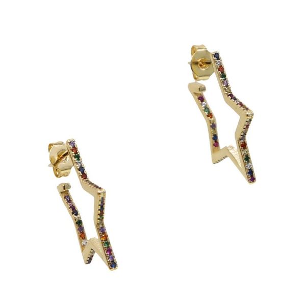 star shape stud micro pave cz star earring 2020 new arrived factory wholesale elegance lovely girl christmas gift, Golden;silver
star shape stud micro pave cz star earring 2020 new arrived factory wholesale elegance lovely girl christmas gift, Golden;silver