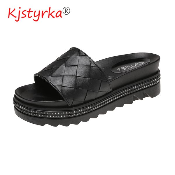 kjstyrka 2020 luxury slides women high heels mules fetish summer sandals flat heels slippers prom platform fashion shoes, Black
kjstyrka 2020 luxury slides women high heels mules fetish summer sandals flat heels slippers prom platform fashion shoes, Black