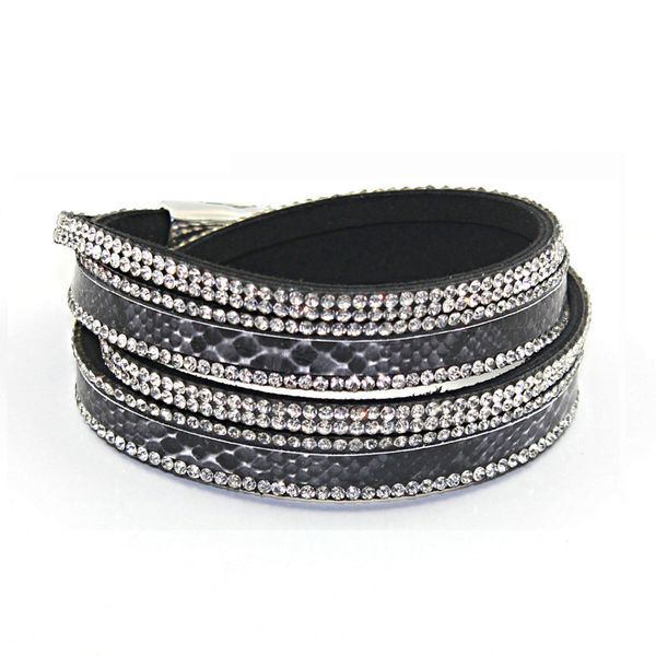 1 pc/lot in 2 row vintage faux leather flannelette bracelet&bangle snake skin magnet clasp bracelet for women, Golden;silver
1 pc/lot in 2 row vintage faux leather flannelette bracelet&bangle snake skin magnet clasp bracelet for women, Golden;silver