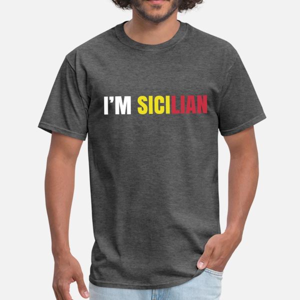i m sicilian t shirt men designing 100% cotton round collar original famous comfortable summer style standard shirt
i m sicilian t shirt men designing 100% cotton round collar original famous comfortable summer style standard shirt