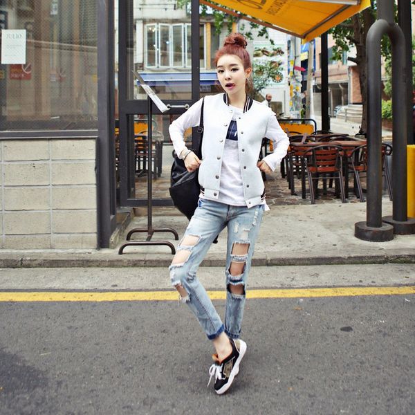 2020 new fashion summer style women jeans ripped holes loose pants jeans slim vintage boyfriend for women, Blue
2020 new fashion summer style women jeans ripped holes loose pants jeans slim vintage boyfriend for women, Blue