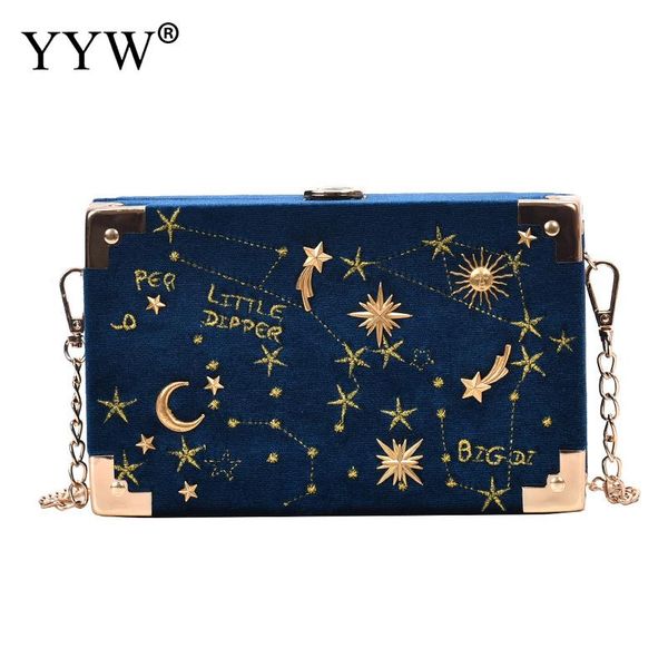 metal badge box shape handbag purse women chain party pu leather clutch bag black blue shoulder bag crossbody messenger
metal badge box shape handbag purse women chain party pu leather clutch bag black blue shoulder bag crossbody messenger