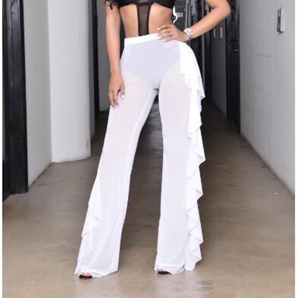 women's swimwear women beach long pants mesh bikini cover up bathing suit trousers beachwear, White;black
women's swimwear women beach long pants mesh bikini cover up bathing suit trousers beachwear, White;black