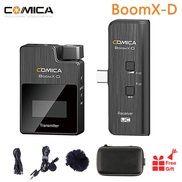 in stock comica boomx-d 2.4g wireless digital microphone transmitter kit cellphone microphone receiver for smartphones video mic
in stock comica boomx-d 2.4g wireless digital microphone transmitter kit cellphone microphone receiver for smartphones video mic