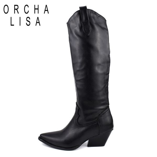 orcha lisa woman knee high boots wedge heels black white female retro slip on booties winter autumn shoes big size 34-48
orcha lisa woman knee high boots wedge heels black white female retro slip on booties winter autumn shoes big size 34-48