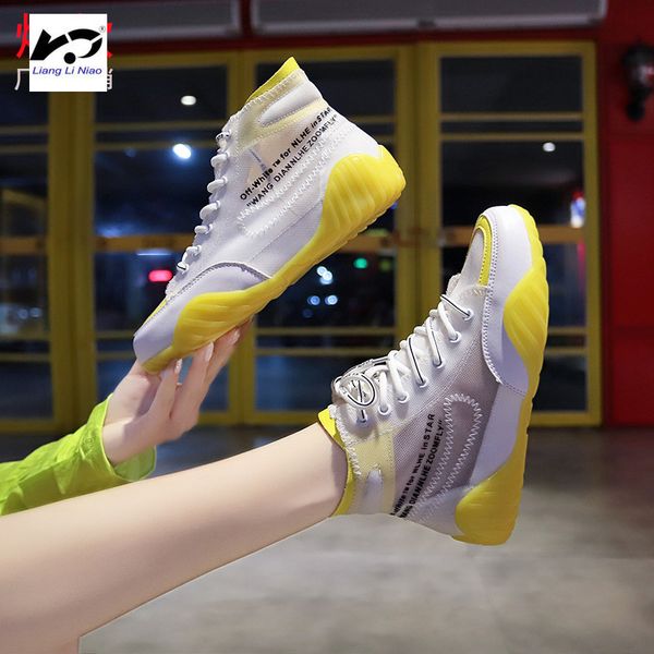 2020 spring and summer new women's flat-heeled shoes breathable mesh hight-casual single shoes women's black sneakers
2020 spring and summer new women's flat-heeled shoes breathable mesh hight-casual single shoes women's black sneakers