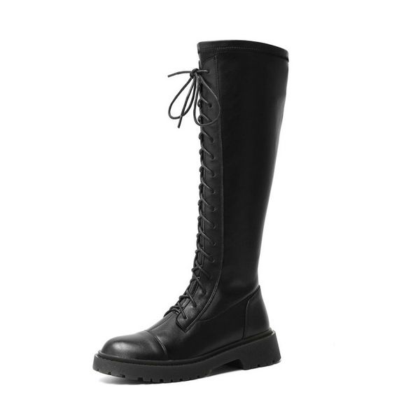 2021 cross tied women knee high boots party dancing shoes woman genuine leather high heels zipper autumn winter fashion boots, Black
2021 cross tied women knee high boots party dancing shoes woman genuine leather high heels zipper autumn winter fashion boots, Black