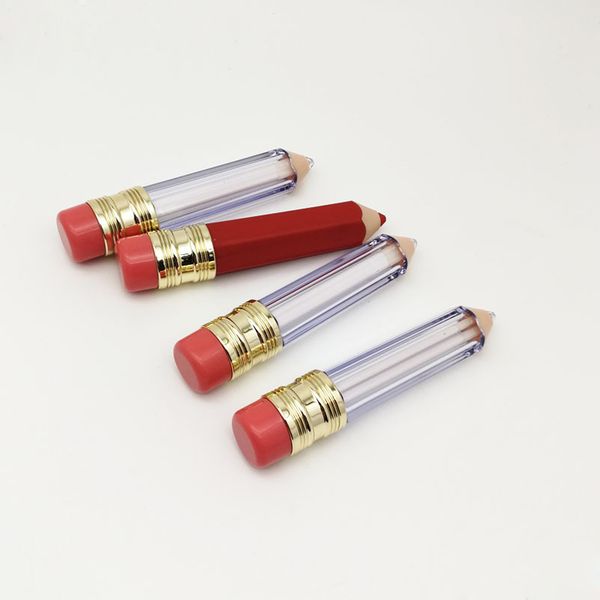 3.5ml clear pencil shaped lipglass lipgloss bottles refillable lip gloss liquid lipstick tube vials diy container
3.5ml clear pencil shaped lipglass lipgloss bottles refillable lip gloss liquid lipstick tube vials diy container