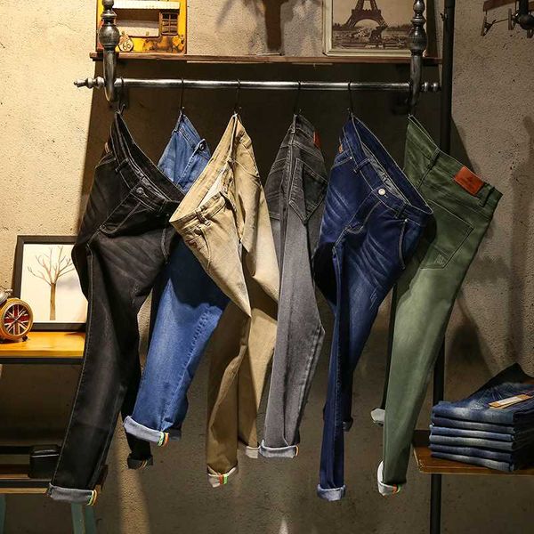 men skinny jeans slim denim long jeans new fashion men pencil pants slim stretchy casual jean pants, Blue
men skinny jeans slim denim long jeans new fashion men pencil pants slim stretchy casual jean pants, Blue