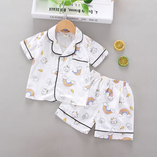 kids baby boys girls cartoon printe short sleeve shirts sleepwear shorts toddler pajama sets 2pcs children casual costumes, Blue;red
kids baby boys girls cartoon printe short sleeve shirts sleepwear shorts toddler pajama sets 2pcs children casual costumes, Blue;red