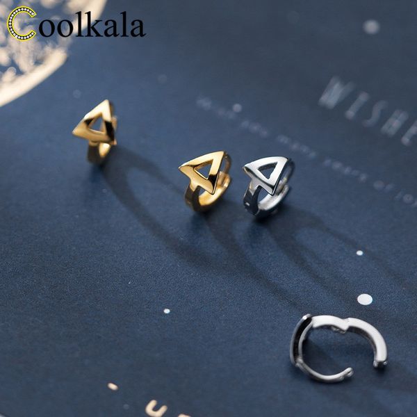 coolkala silver ear buckle women's fashion simple personality triangle geometric temperament literary earrings, Golden;silver
coolkala silver ear buckle women's fashion simple personality triangle geometric temperament literary earrings, Golden;silver