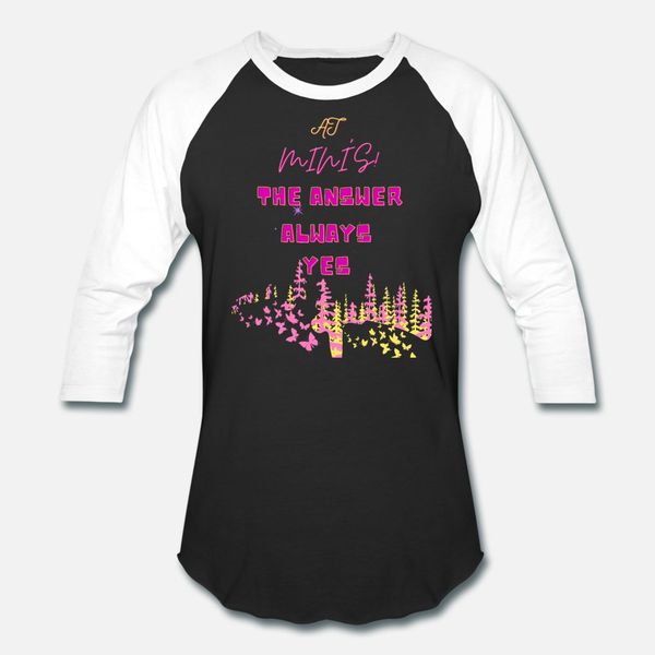 at mini s the answer always yes funny t shirt men print short sleeve s-3xl trend famous humor spring trend shirt
at mini s the answer always yes funny t shirt men print short sleeve s-3xl trend famous humor spring trend shirt
