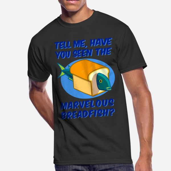 the marvelous breadfish t shirt men designing cotton size s-3xl outfit famous comical summer leisure shirt
the marvelous breadfish t shirt men designing cotton size s-3xl outfit famous comical summer leisure shirt
