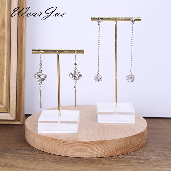 wholesale metal t bar jewelry stud earrings display stand holder with solid acrylic pendant large earrings hanger showcase rack mx200810, Black
wholesale metal t bar jewelry stud earrings display stand holder with solid acrylic pendant large earrings hanger showcase rack mx200810, Black