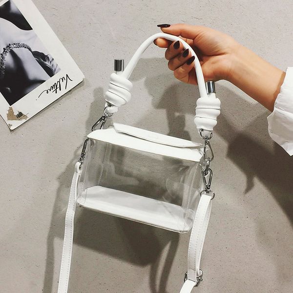 2020 new summer pvc transparent jelly small purse handbag beach bags tote clutches shoulder messenger bags for women sac
2020 new summer pvc transparent jelly small purse handbag beach bags tote clutches shoulder messenger bags for women sac