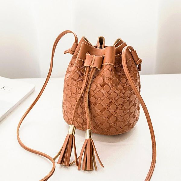 women fashion all-match solid color vintage tassel drawstring bucket shoulder bag 2020 spring new fashion #5
women fashion all-match solid color vintage tassel drawstring bucket shoulder bag 2020 spring new fashion #5