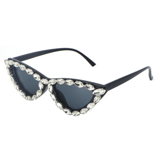 fashion arrivals time-limited designers diamond set cats eye sunglasses small frame women casual cool travel street outdoor sports sun glass, White;black
fashion arrivals time-limited designers diamond set cats eye sunglasses small frame women casual cool travel street outdoor sports sun glass, White;black