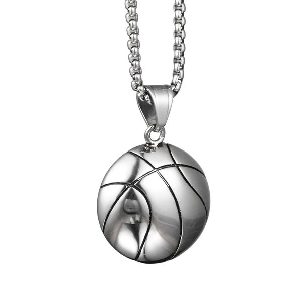 hip hop personality fashion trend half basketball pendant necklaces titanium steel necklace hanging ornaments for men women, Silver
hip hop personality fashion trend half basketball pendant necklaces titanium steel necklace hanging ornaments for men women, Silver