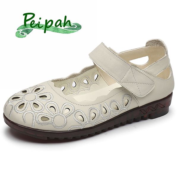 peipah summer platform genuine leather women's sandals soft bottom wrap toe casual hollow out slides female zapatillas mujer, Black
peipah summer platform genuine leather women's sandals soft bottom wrap toe casual hollow out slides female zapatillas mujer, Black