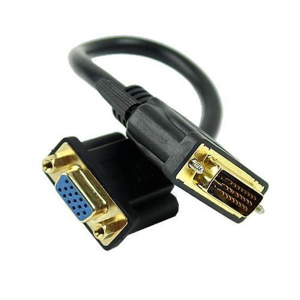 100pcs 1ft/0.3m dvi 24 1 to vga adapter converter cable male to female video monitor converter 
100pcs 1ft/0.3m dvi 24 1 to vga adapter converter cable male to female video monitor converter