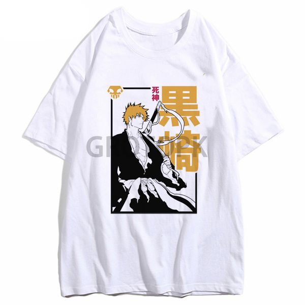 bleach kurosaki ichigo funny anime t shirt men new white casual tshirt homme japan manga berry streetwear t-shirt
bleach kurosaki ichigo funny anime t shirt men new white casual tshirt homme japan manga berry streetwear t-shirt