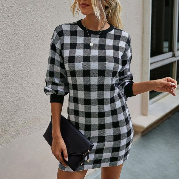 women autumn and winter fashion lattice buttock wrapping knittin dress ladies korean lattice buttock wrapping knittin dress, Black;gray
women autumn and winter fashion lattice buttock wrapping knittin dress ladies korean lattice buttock wrapping knittin dress, Black;gray